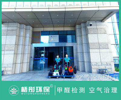 海口互联网金融中心A座办公室甲醛治理