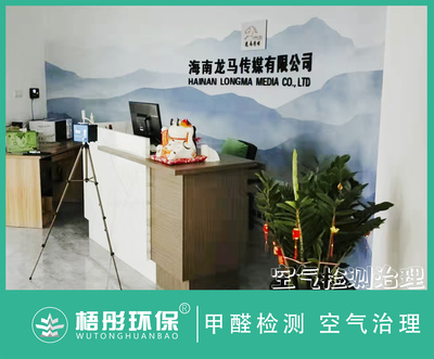 海口華銀大廈辦公室甲醛治理