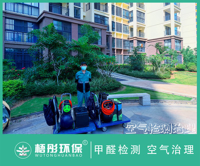 海南屯昌縣中央綠園家庭甲醛治理